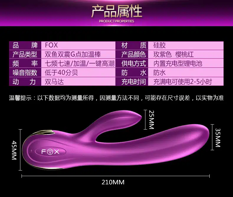 Dương vật giả FOX đa chức năng tỏa nhiệt - Ảnh 5