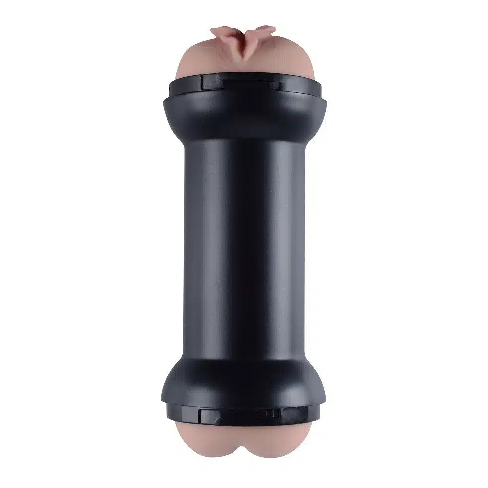 Âm đạo giả silicon cầm tay 2 đầu Lovetoy không rung