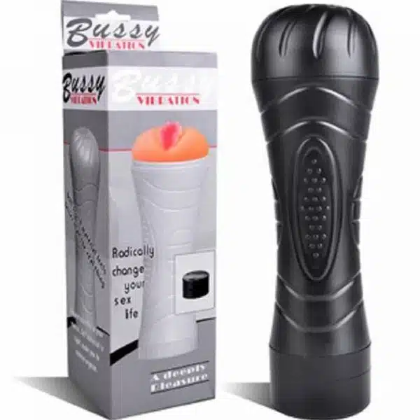 Âm đạo giả đèn pin 7 chế độ rung Pussy - Ảnh 2