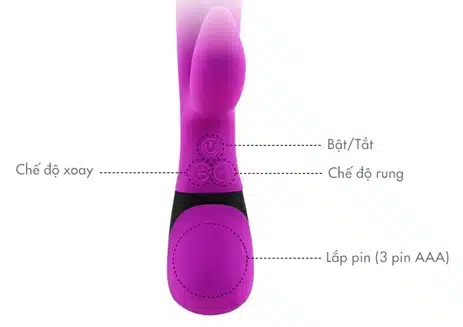 Dương vật silicon đa năng Pretty Love Brain Dương vật silicon đa năng Pretty Love Brain